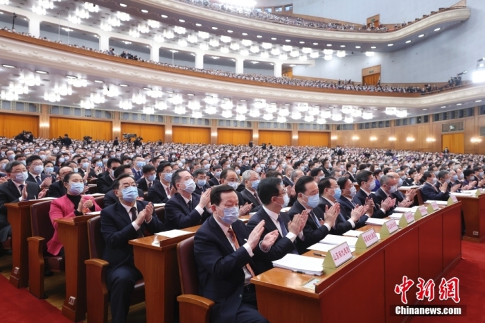 2023年3月5日，十四屆全國人大一次會議在北京人民大會堂開幕。<a target='_blank' href='/'><p  align=