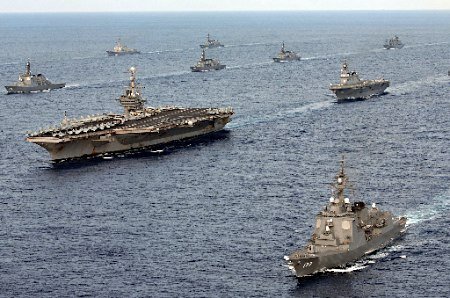 演習(xí)假設(shè)日本和亞洲地區(qū)發(fā)生軍事沖突的情況下，日美兩國(guó)海軍如何協(xié)同作戰(zhàn)。