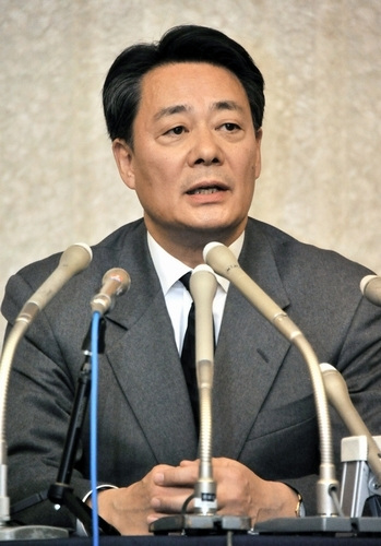 12月22日，日本前經(jīng)濟產(chǎn)業(yè)大臣海江田萬里宣布競選民主黨黨首。
