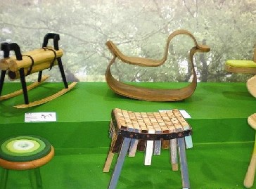 臺灣創(chuàng)意之光在文博會上閃耀 這樣玩木頭、鐵片