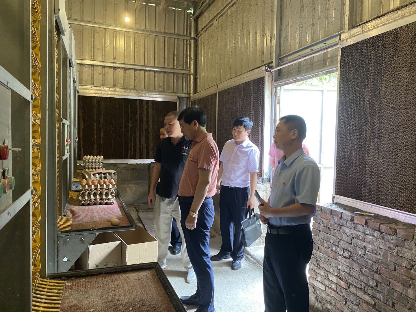 圖3：永定聯(lián)社金融助理走訪龍巖市永定區(qū)天睿養(yǎng)殖有限公司，了解企業(yè)生產(chǎn)經(jīng)營(yíng)情況及資金需求.jpg
