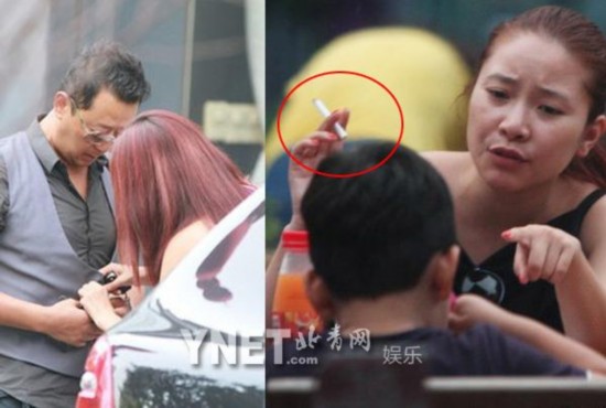郭濤自曝妻管嚴(yán)，曾在節(jié)目中透露，“重大的事情，還是老婆說(shuō)了算?！辈⒈硎狙荽矐蛞拮优鷾?zhǔn)。網(wǎng)絡(luò)也爆出李燃狂野的一面，有她當(dāng)兒子面抽煙訓(xùn)斥兒子的照片，同時(shí)，李燃紋身的照片也遭瘋傳。全職太太壓力也很大啊。